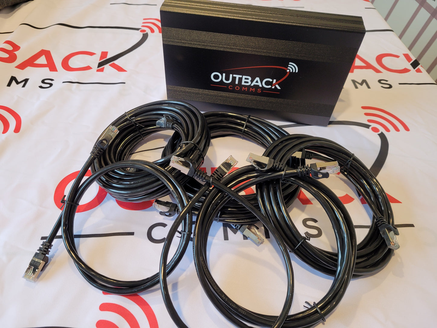Cat 6 Patch Cable - UV Rated and Shielded - Outback Comms