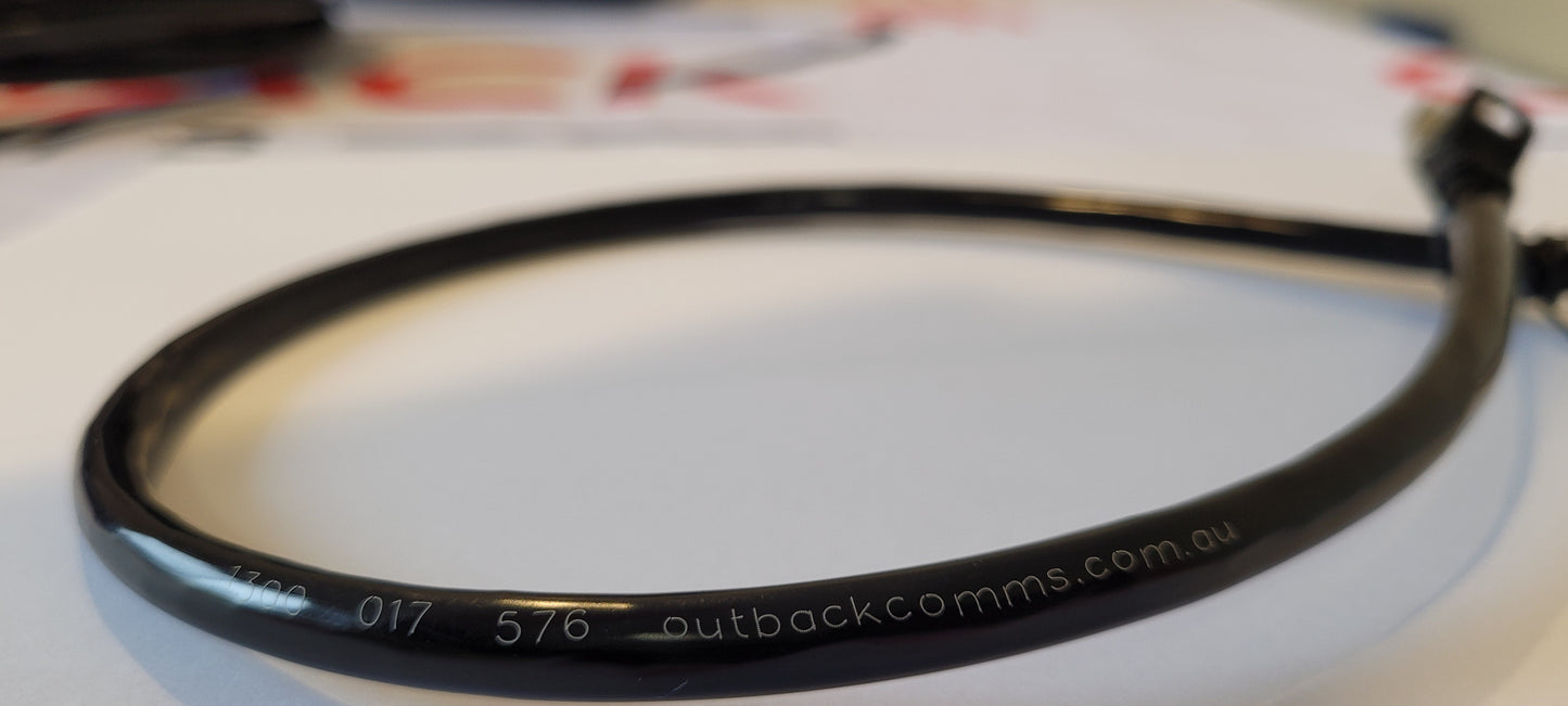 Cat 6 Patch Cable - UV Rated and Shielded - Outback Comms