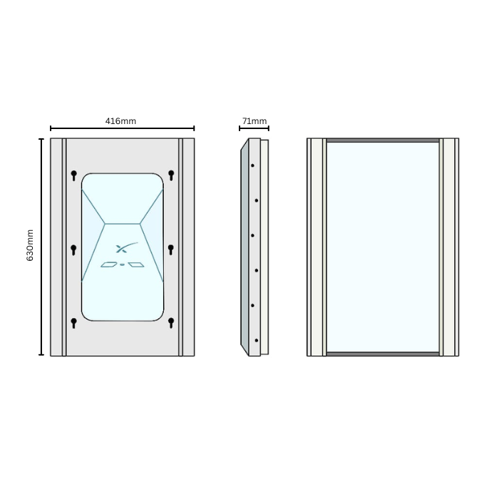Gen 3 Dishy Tough Mount - Outback Comms