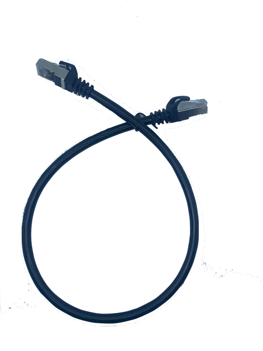 Cat 6 50cm or 0.5mtr UV rated and sheilded Patch cable