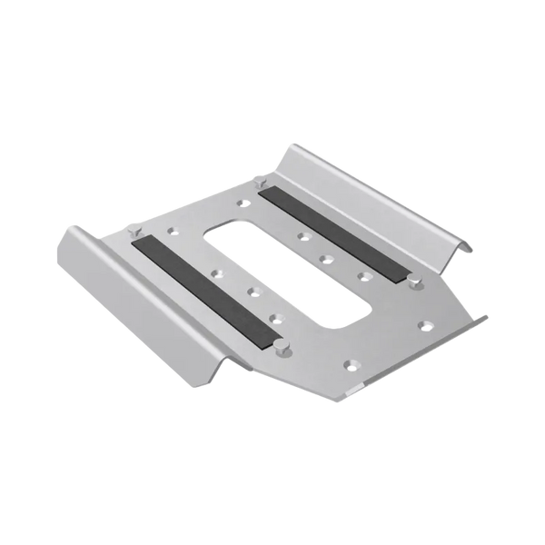 Starlink Mini Heavy Duty Quick Release plate in stainless steel with raised sides