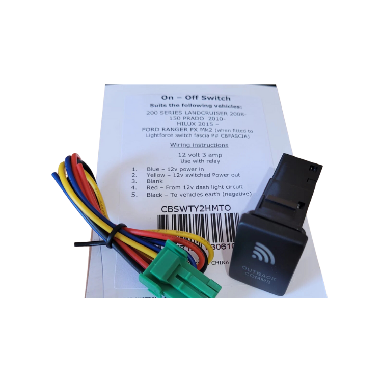 Dash Switches - Outback Comms