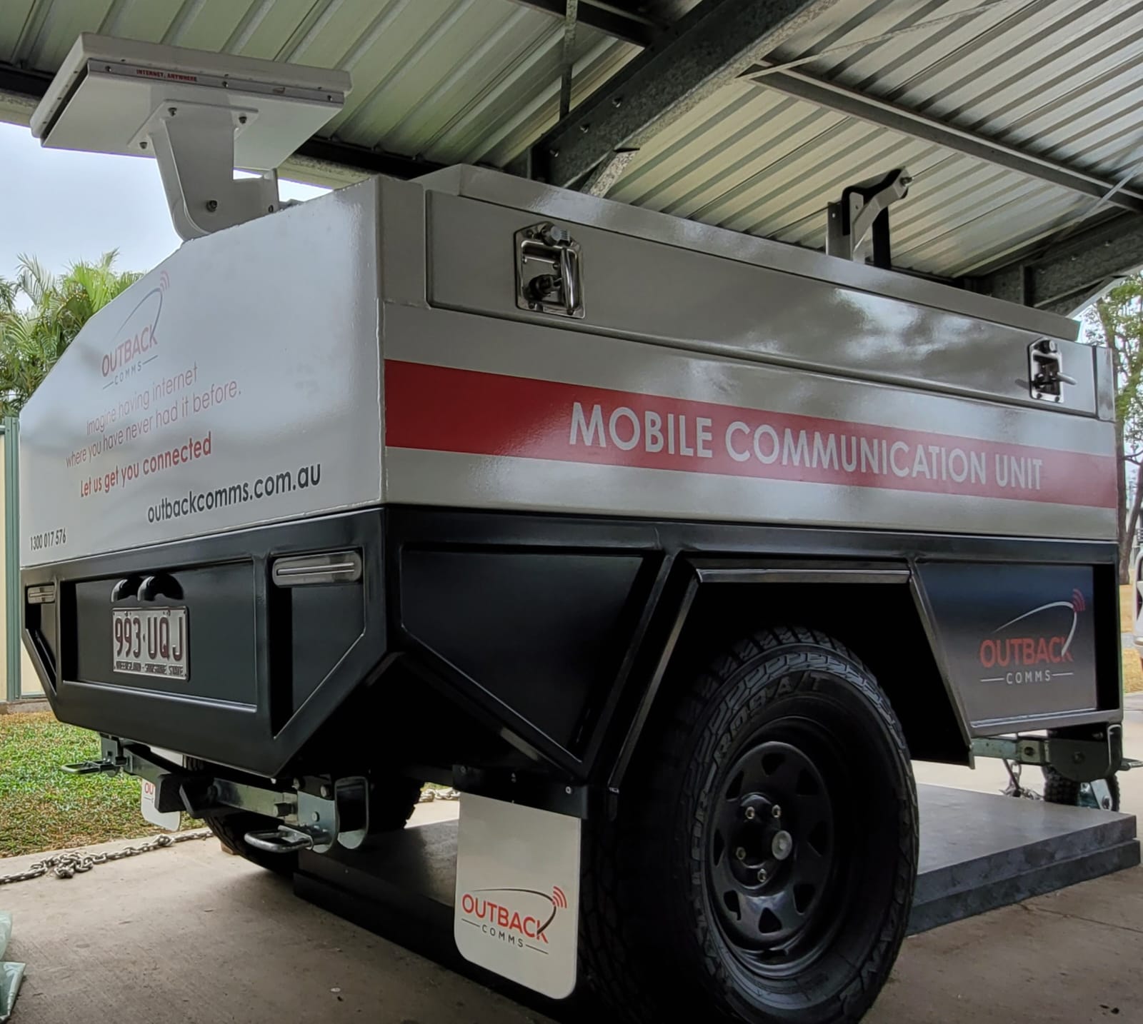 High Speed Internet Trailer - Outback Comms