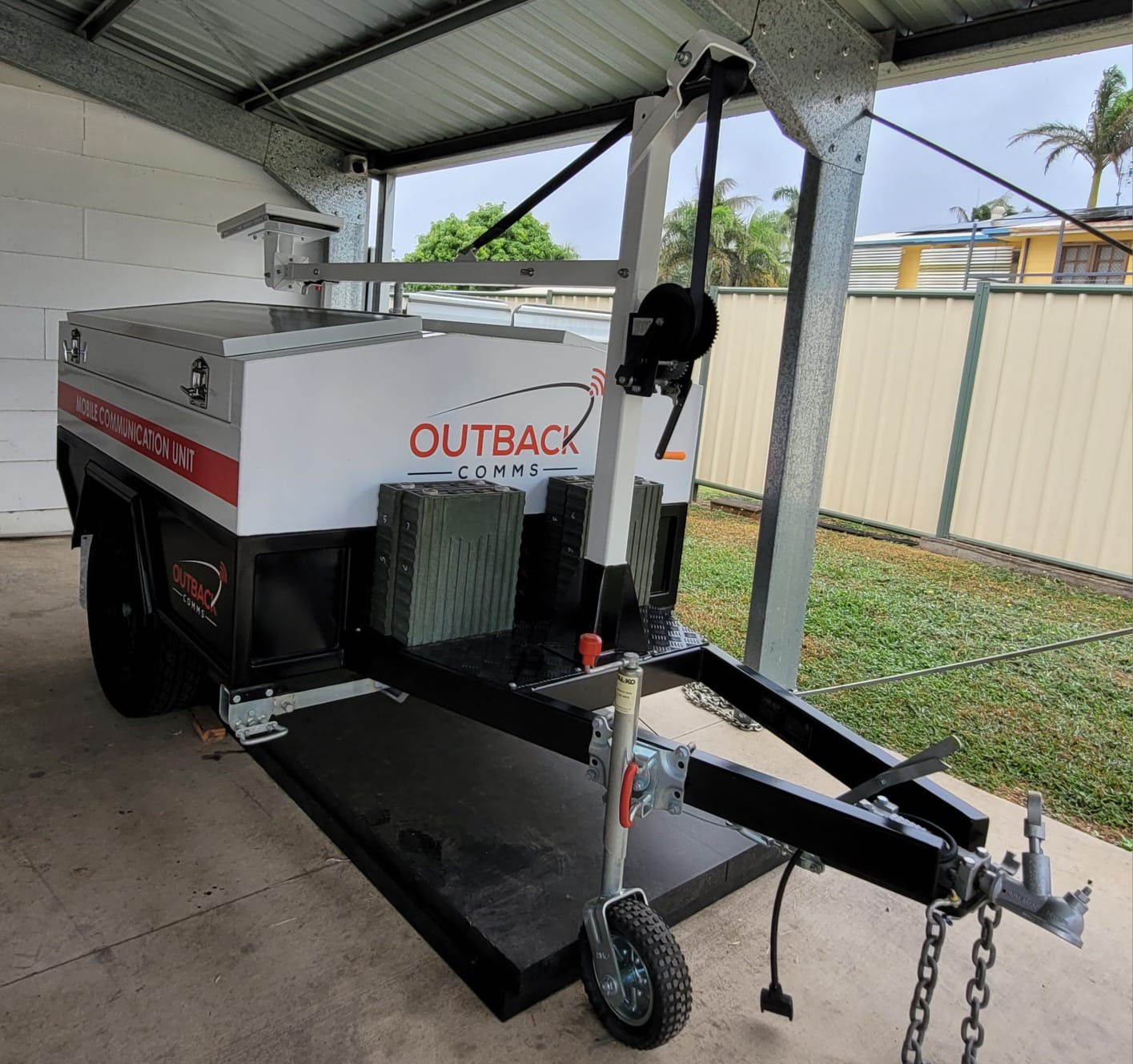 High Speed Internet Trailer - Outback Comms