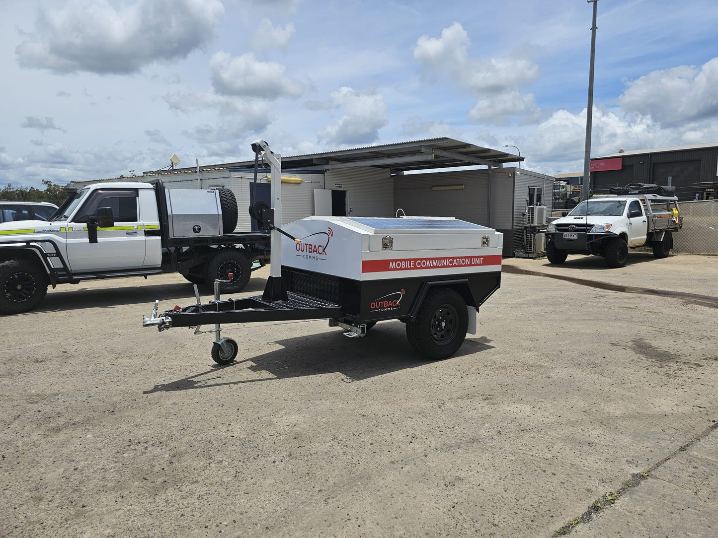 High Speed Internet Trailer - Outback Comms