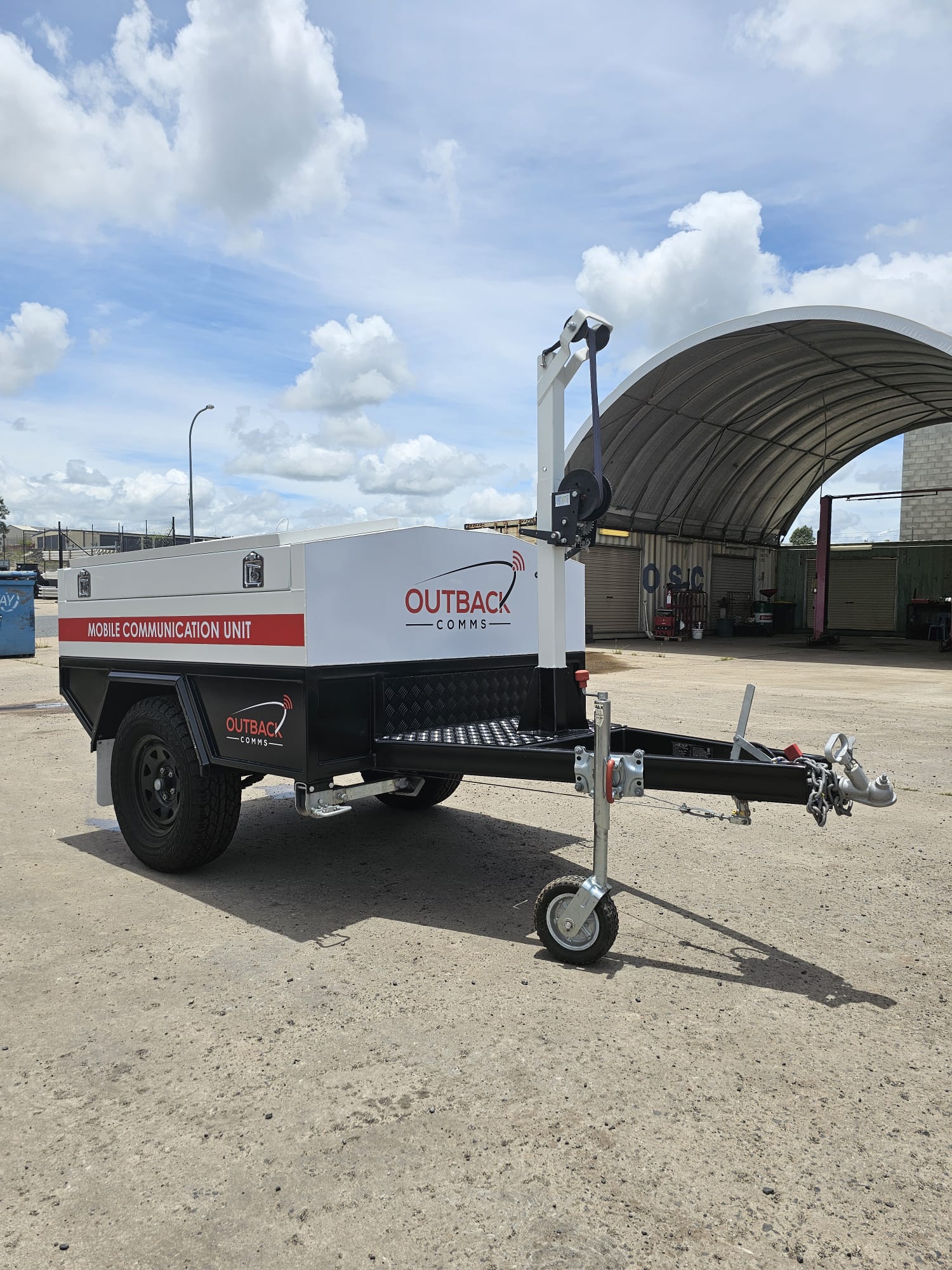 High Speed Internet Trailer - Outback Comms