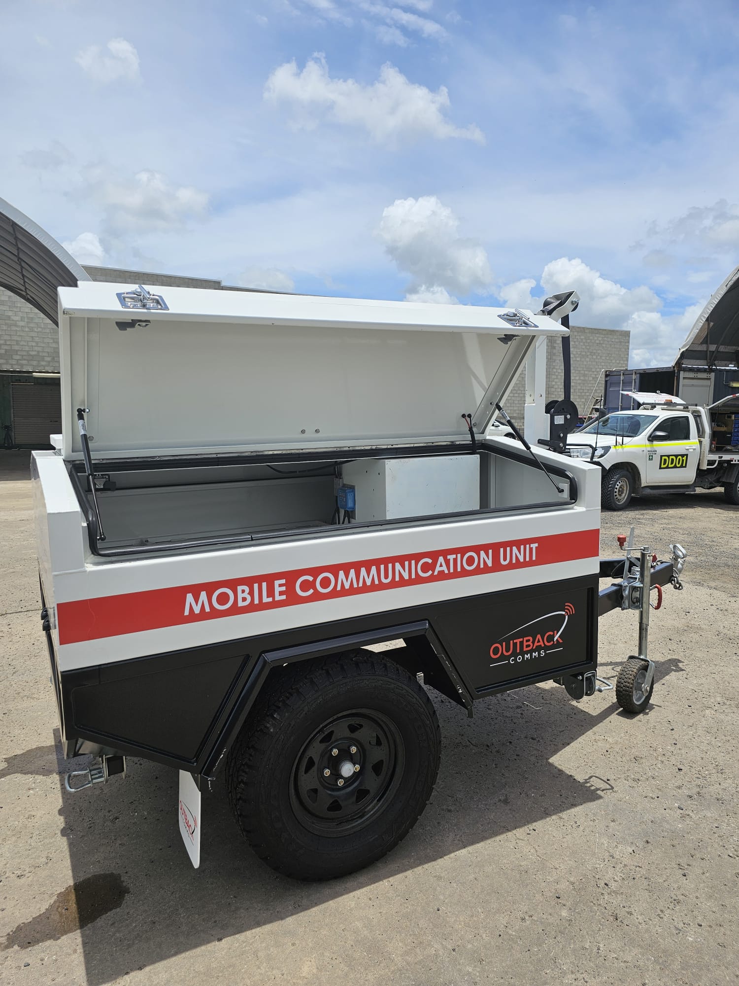 High Speed Internet Trailer - Outback Comms