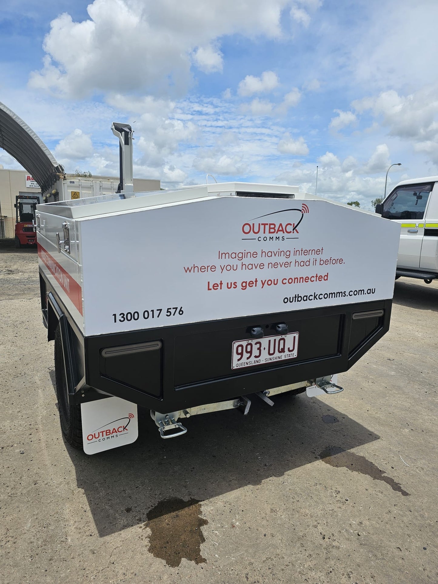 High Speed Internet Trailer - Outback Comms