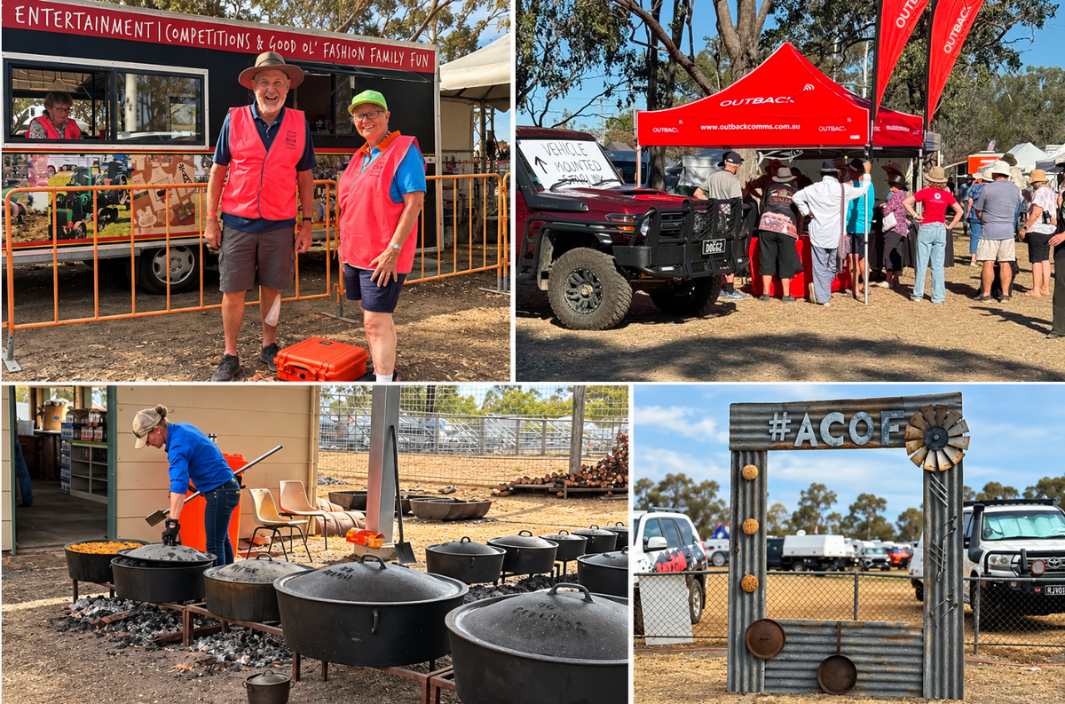 From Camp Ovens to Connectivity: How Outback Comms Kept the Australian Camp Oven Festival Connected