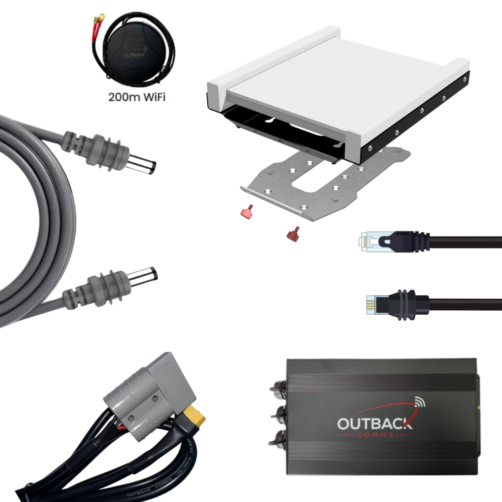 Starlink Mini Vehicle Kit + Quick Release