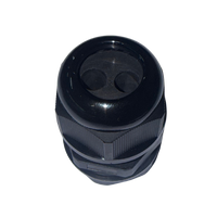 Multi-hole cable gland M25x1.5, dual hole option