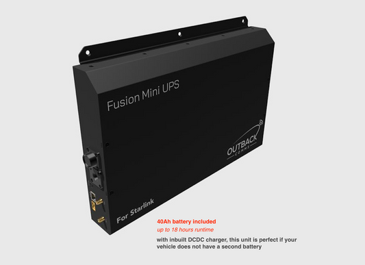 Fusion inbuilt 40Ah mini Booster with DCDC charger