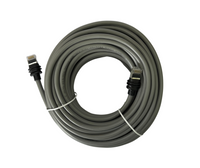Coiled grey Starlink Standard and Mini Ethernet cable