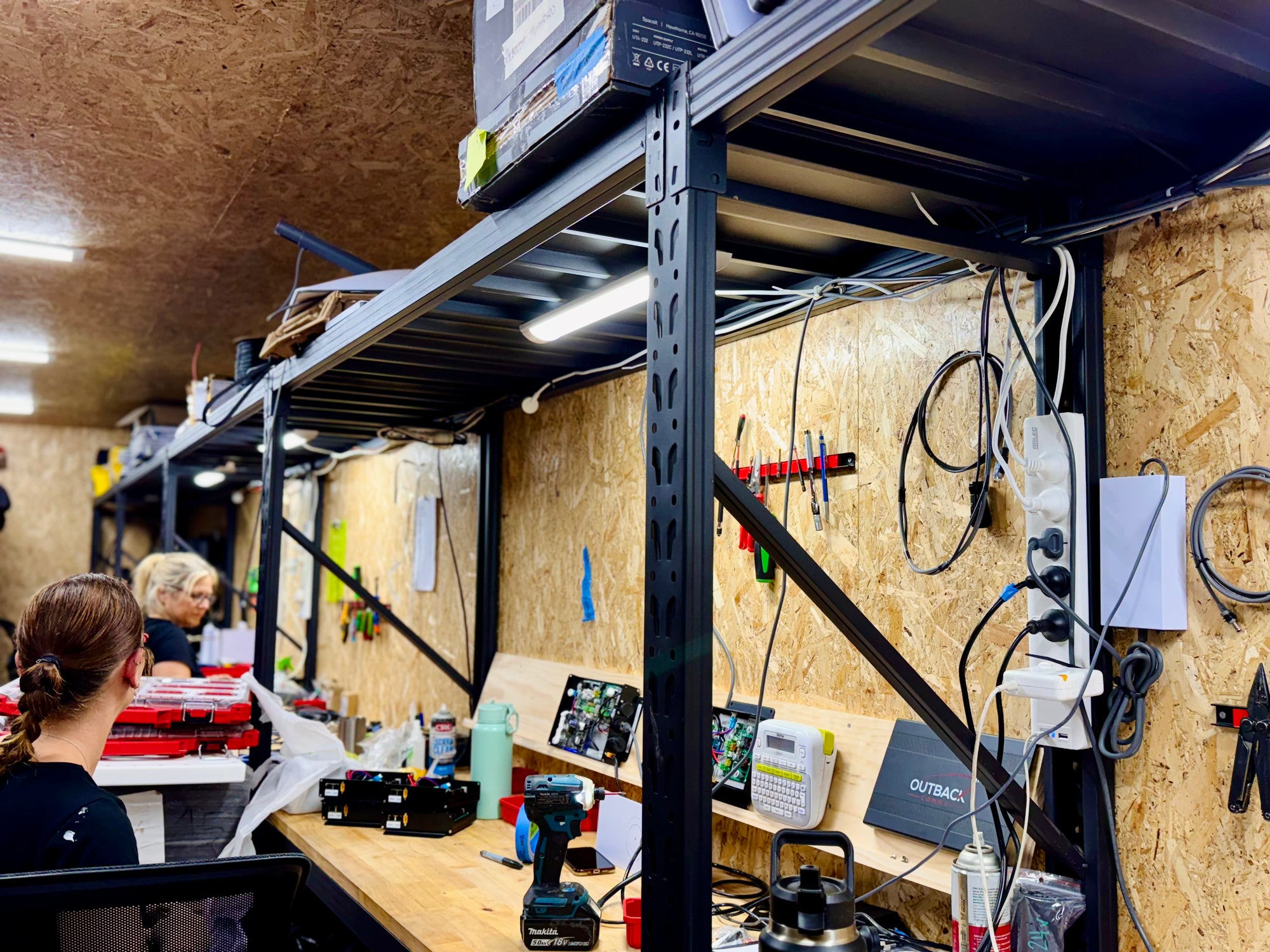 Workshop interior
