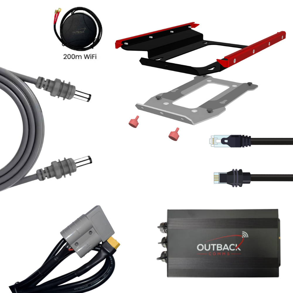 Starlink Mini Vehicle Kit + Quick Release