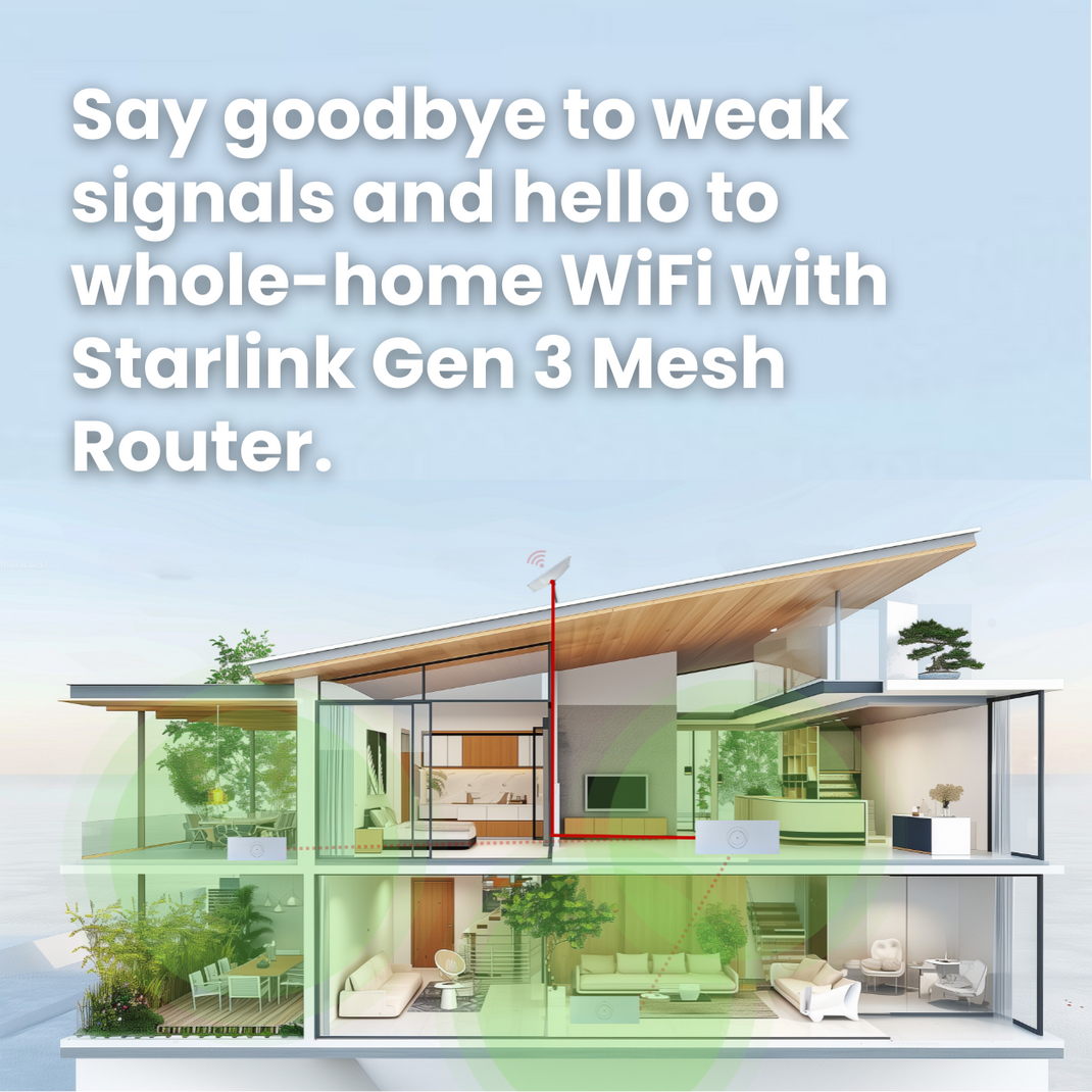 Starlink Gen 3 Mesh Routers – Outback Comms