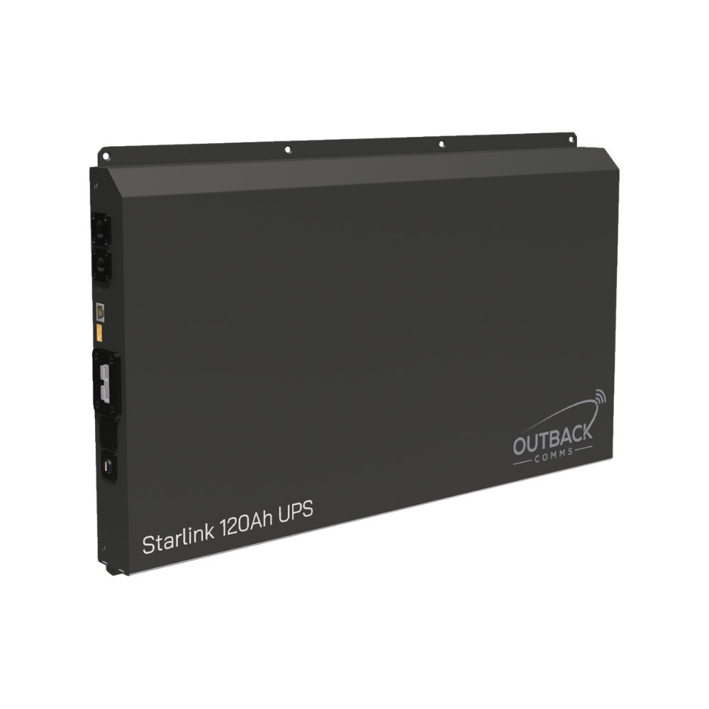Complete Starlink Power Hub – Built-In System with 120Ah Battery, DC-DC Charging & Fridge Supply