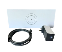 Starlink Gen 3 mesh Wi-Fi router with its power supply and cable