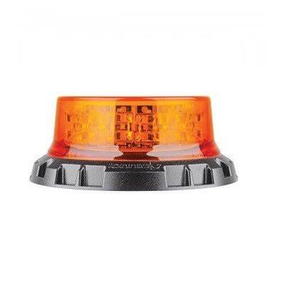 Round Flashing LED Light Orange 15W